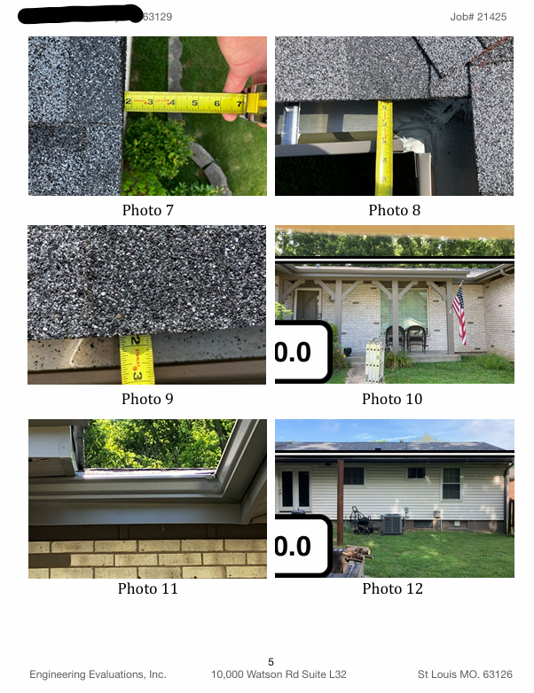 W&W Roofing STL Report Page 5, W&W Roofing STL, WW Roofing STL, Oakville Missouri, Roofing Inspection
