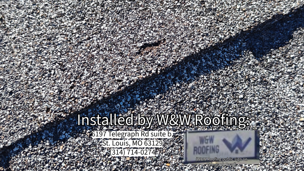 W&W Roofing, WW Roofing, New Roof, Oakville, Missouri