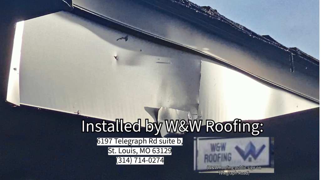W&W Roofing Oakville Missouri Drip Edge and Fascia Installation, 63129, STL, Saint Louis, WW Roofing, WWRoofingSTL