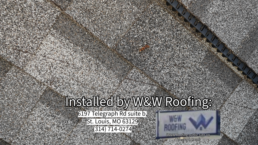 W&W Roofing STL Roof installation, Oakville Missouri, Saint Louis, STL, 63129