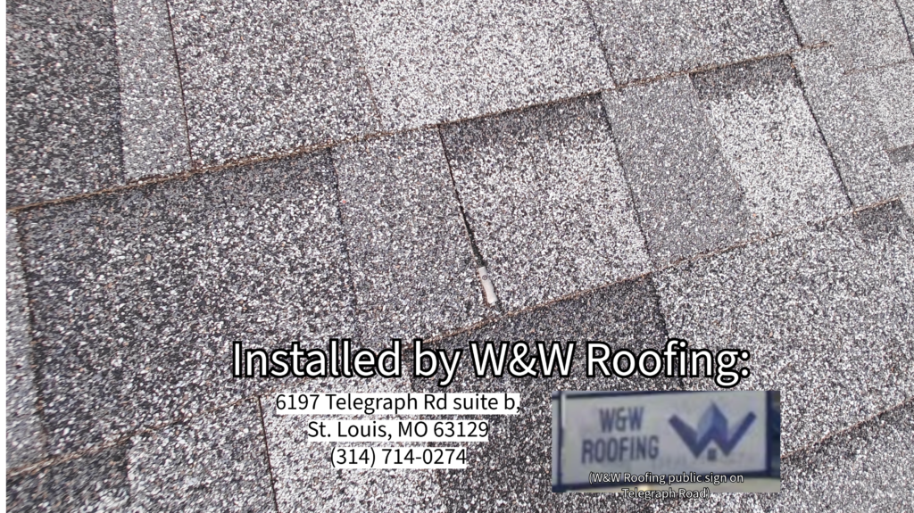 W&W Roofing Saint Louis Shingle Install, WW Roofing, Shingles, 63129, Oakville, New Roof, Roof replacement