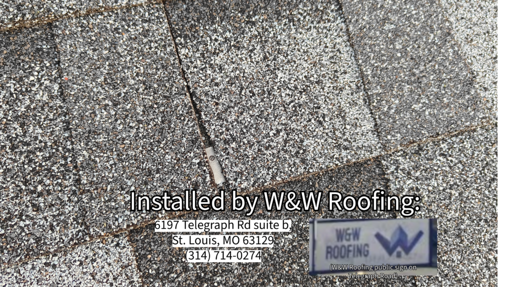 W&W Roofing of Oakville Missouri Shingle Installation, STL, Saint Louis, 63129